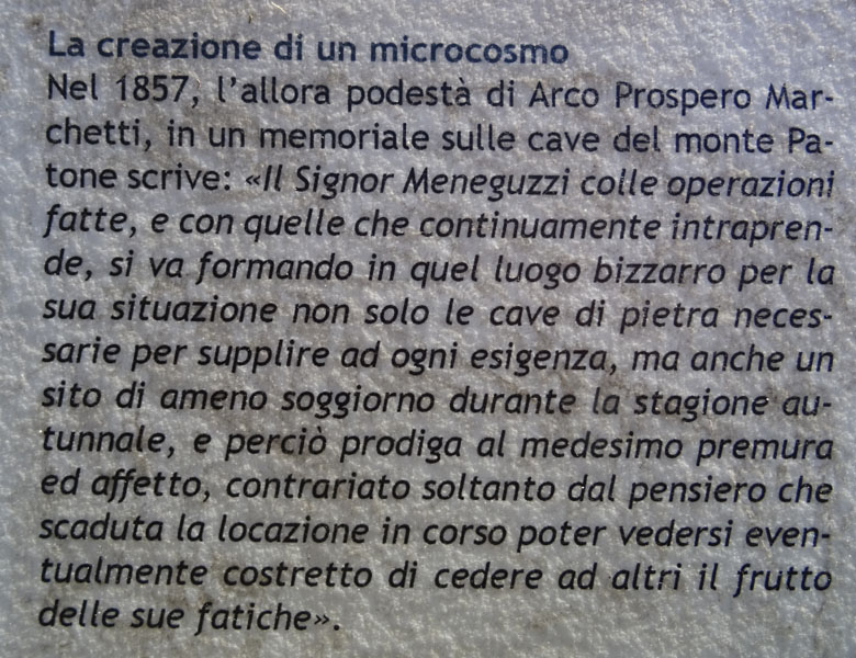 Percorso storico-naturalistico......Bosco Caproni